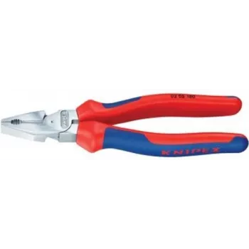Knipex kracht-combinatietang l.180 mm, verchroomd, meercomponenten huls
