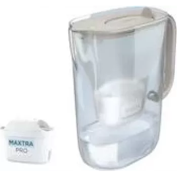 Waterfilterkan BRITA Style Essential Sand met 1x MXPRO PP en 1x MXPRO EK cartridges