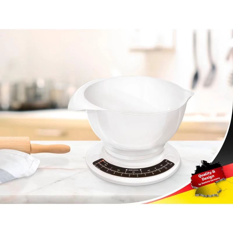 Mechanische keukenweegschaal Soehnle Culina Pro wit