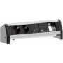 Verlengsnoer Bachmann Desk 1 3 AC-stopcontacten zwart
