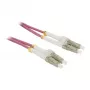 Synergy 21 7,5 m OM4 LC - LC - 7,5 m - OM4 - LC - LC - stekker/stekker - violet