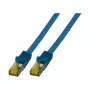 Netwerkkabel EFB Elektronik MK7001.15BL RJ-45 Cat6a 15 m blauw