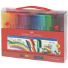 Faber-Castell CONNECTOR Viltstiften 155560, etui van 60, diverse kleuren