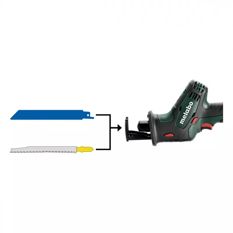 Metabo SSE 18 LTX Compact Accu-reciprozaag, 602266840
