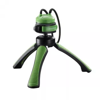 Statief Mantona 21407 voor smartphone en digitale camera zwart groen