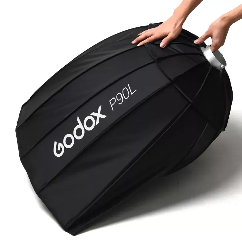 Softbox Godox P90L 90cm zwart nylon polyester met diffusers