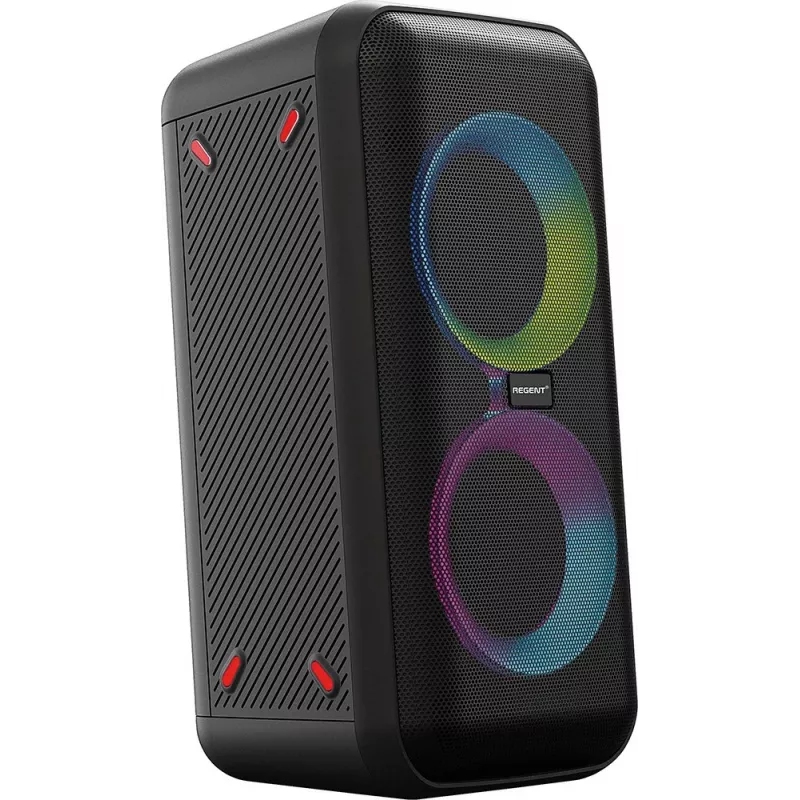 Bluetooth-luidspreker FERGUSON REGENT Power Audio 400BT RGB 60W FM USB AUX DSP zwart