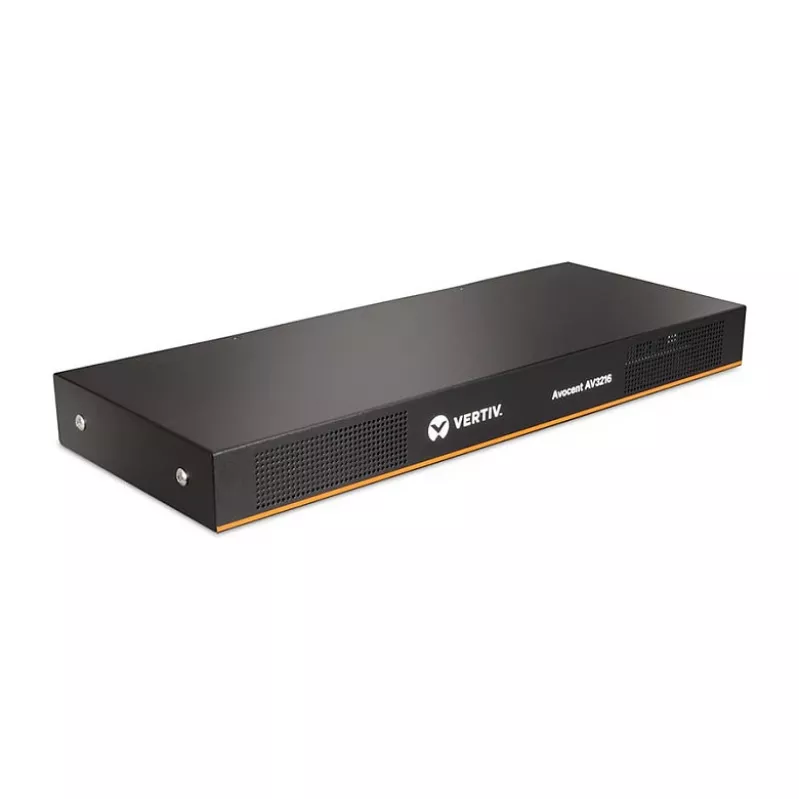 Vertiv Avocent AutoView AV3216 16-poorts KVM-switch, 2 lokale gebruikers, 1 IP-gebruiker