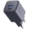 Oplader 3MK Hyper Charger PD 33W GaN QC4+ zwart — 33W PD-snellader met GaN-technologie