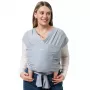 Momcozy Baby Wrap Carrier grijs