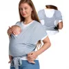Momcozy Baby Wrap Carrier grijs