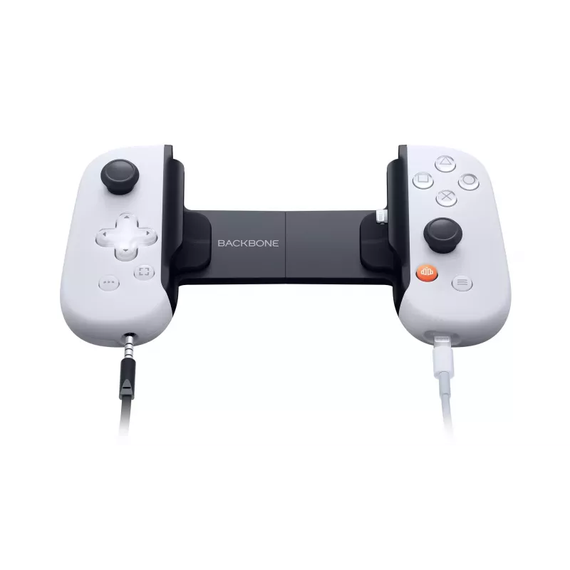 Gamepad Backbone One voor iPhone PlayStation Edition wit – bedrade Lightning-controller voor pc, PlayStation, Xbox, iOS