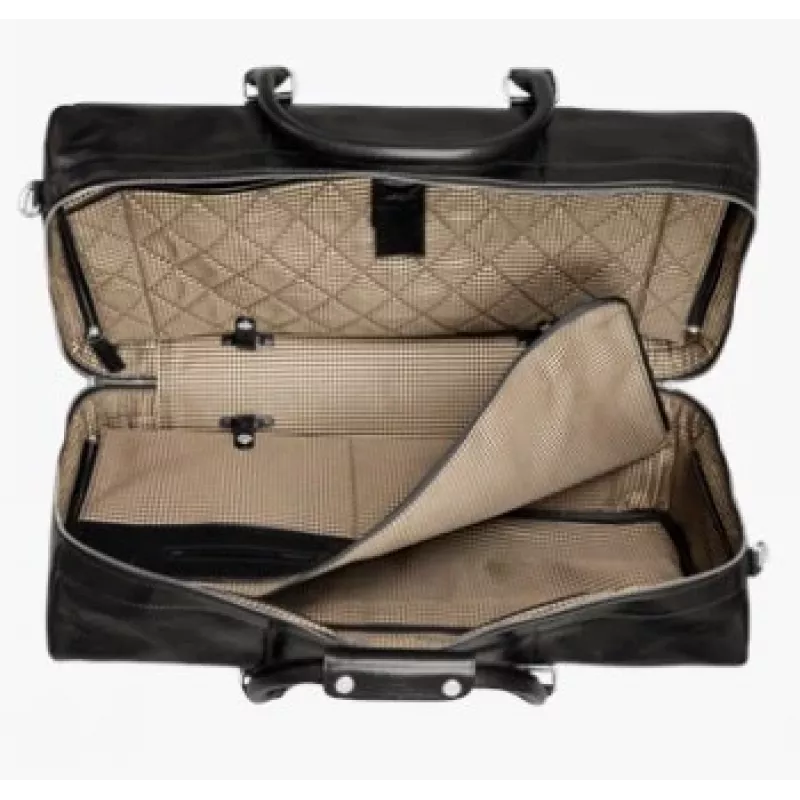 DBRAMANTE1928 Aalborg Weekender Bag zwart