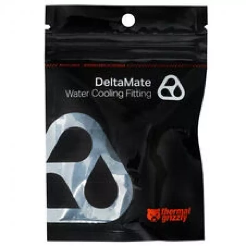 Thermal Grizzly DeltaMate ST13 Compressiefitting, G1/4", zwart