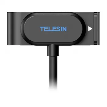 Telesin magnetische oplaadadapter met afdekking voor GoPro HERO 9/10/11/12/13