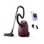 Trommelzuiger AEG AB51C1DR5B — droog 3 L stofzak, 750 W, hygiënefilter, rood