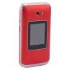 Flip-phone Olympia VITUS 4G — 2,8 inch (7,11 cm) LCD, Bluetooth, FM-radio, 147 g, rood