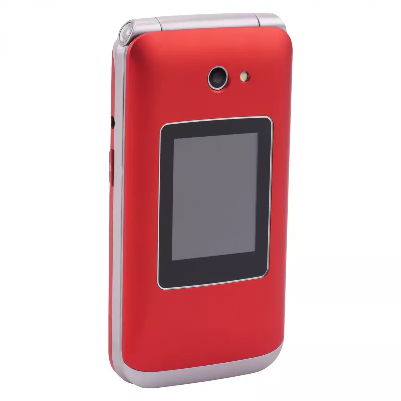 Flip-phone Olympia VITUS 4G — 2,8 inch (7,11 cm) LCD, Bluetooth, FM-radio, 147 g, rood