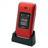 Flip-phone Olympia VITUS 4G — 2,8 inch (7,11 cm) LCD, Bluetooth, FM-radio, 147 g, rood