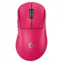 Muis Logitech G 910-007374 voor rechtshandigen RF draadloos optisch 44.000 DPI 1 ms 5 knoppen magenta
