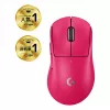 Muis Logitech G 910-007374 voor rechtshandigen RF draadloos optisch 44.000 DPI 1 ms 5 knoppen magenta
