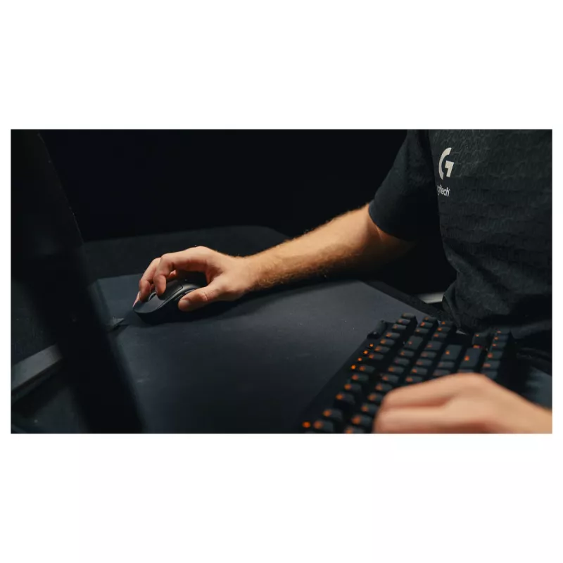 Muis Logitech G 910-007374 voor rechtshandigen RF draadloos optisch 44.000 DPI 1 ms 5 knoppen magenta