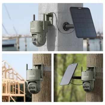 Reolink TrackMix Series G770 met zonnepaneel 2 4G LTE dual-lens batterijbewakingscamera