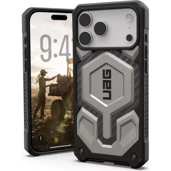 UAG Urban Armor Gear Monarch Pro MagSafe hoesje | Apple iPhone 17 Pro Max | titanium | 114514113636 (114514113636)