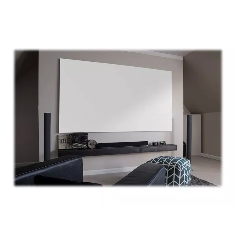 Elite Screens | vast frame projectiescherm | AR110WH2 | diagonaal 110 inch | 16:9 | zwart