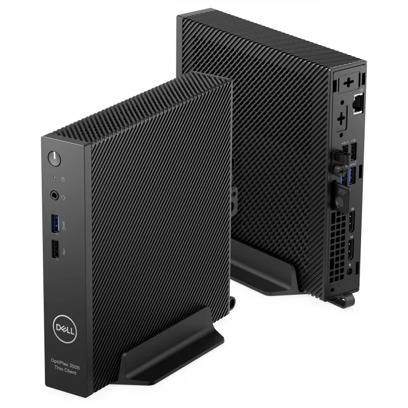 Dell OptiPlex 3000 Thin Client N6005/8GB/256SSD/Integrated 65W Verti Stand TPM WLAN muis W11IoTE 3Y ProSpt