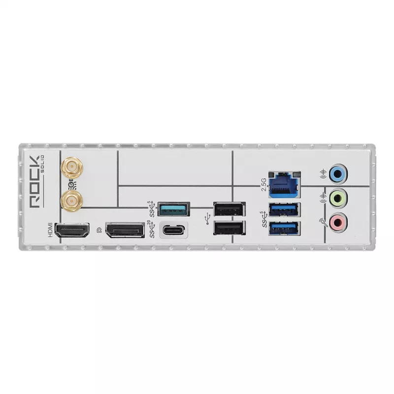 Moederbord ASRock B860M Rock WiFi (mATX, Intel LGA 1851, DDR5, HDMI, DisplayPort)