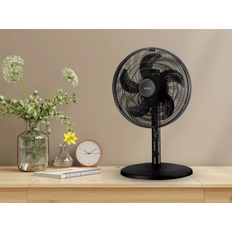 Noveen F535 X-Line 2-in-1 staande en tafelventilator, 40 cm, zwart