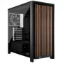 CORSAIR mid-tower pc-behuizing FRAME 4000D RS Wood – zwart/walnoot