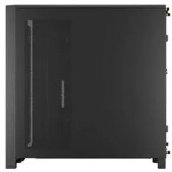 CORSAIR mid-tower pc-behuizing FRAME 4000D RS Wood – zwart/walnoot