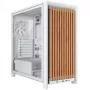 Mid-tower pc-behuizing CORSAIR FRAME 4000D RS Wood wit/eiken, mid-tower ATX-compatibel, gehard glas