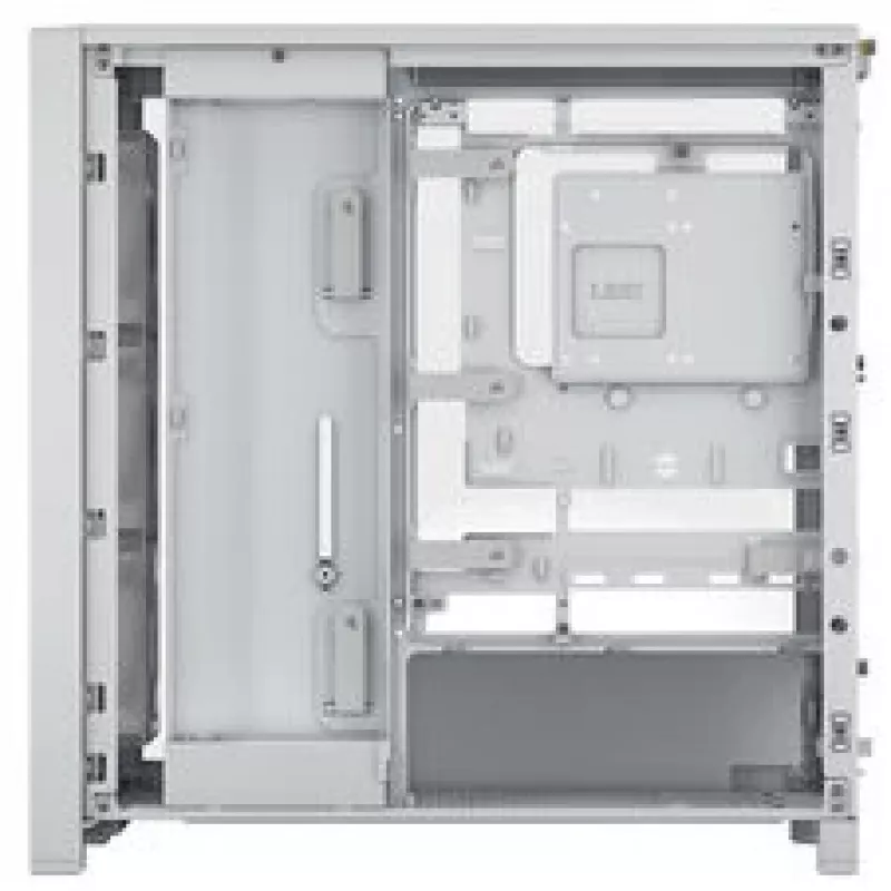 Mid-tower pc-behuizing CORSAIR FRAME 4000D RS Wood wit/eiken, mid-tower ATX-compatibel, gehard glas