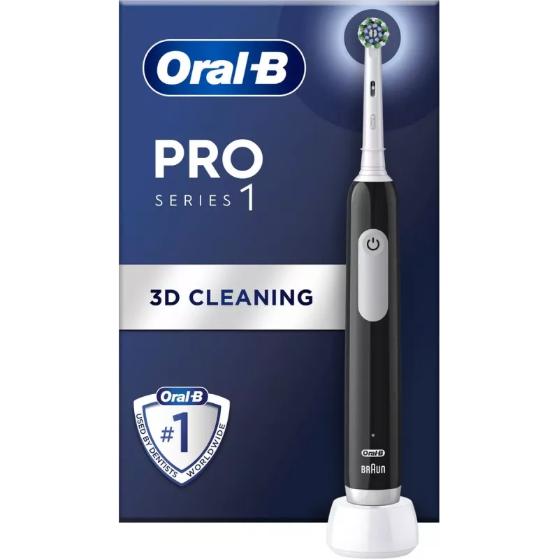 Elektrische tandenborstel BRAUN Oral-B Pro Series 1, zwart