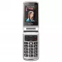 Beafon SL645 LTE groottoetsen-klaptelefoon 4G senioren-telefoon zwart-zilver 2,8