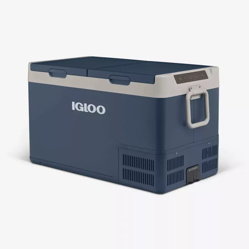Koelbox Igloo ICF 80DZ 83 L elektrisch (AC/DC, 100–240 V) blauw/grijs