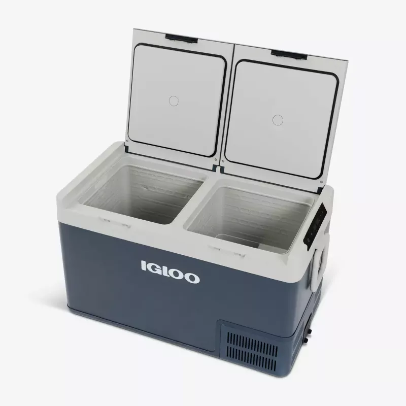 Koelbox Igloo ICF 80DZ 83 L elektrisch (AC/DC, 100–240 V) blauw/grijs