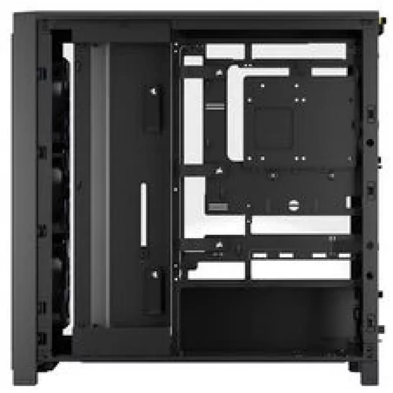 Corsair FRAME 4000X RS mid-tower pc-behuizing zwart RGB-ventilatoren 4x RS120 PWM
