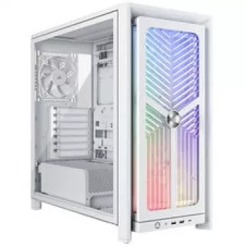 Corsair FRAME 4000X RS Mid-Tower pc-behuizing, gehard glas, wit