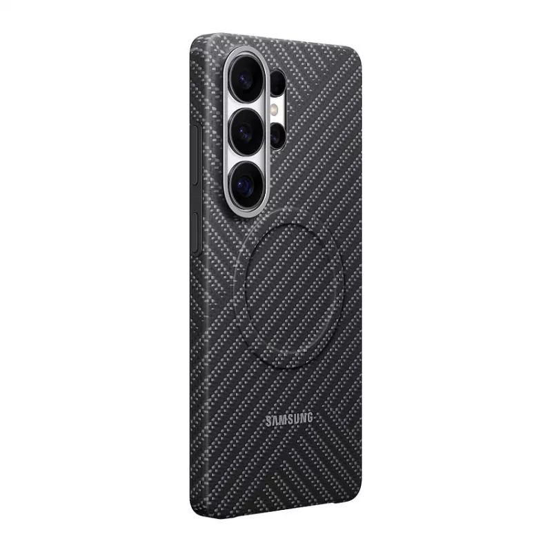 Samsung Carbon Magnet hoesje Galaxy S26 Ultra, Dark Gray
