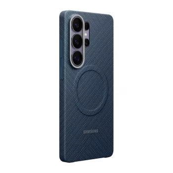 SAMSUNG Carbon Magnet case voor Galaxy S26 Ultra donkerblauw (EF-KS948SCEGWW)