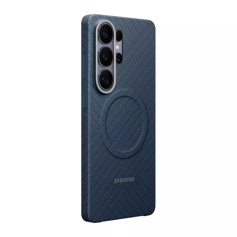 SAMSUNG Carbon Magnet case voor Galaxy S26 Ultra donkerblauw (EF-KS948SCEGWW)