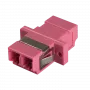 Lindy - netwerkkoppeling - LC multimode (W) naar LC multimode (W) - glasvezel - violet, RAL 4003