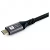EQUIP USB4 Gen 2x2 C–C-kabel 3,0m, PD 100W, 4K/60Hz, 20Gbps, zwart