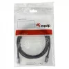EQUIP USB4 Gen 2x2 C–C-kabel 3,0m, PD 100W, 4K/60Hz, 20Gbps, zwart