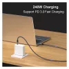 EQUIP USB4 Gen 2x2 C–C-kabel 3,0m, PD 100W, 4K/60Hz, 20Gbps, zwart
