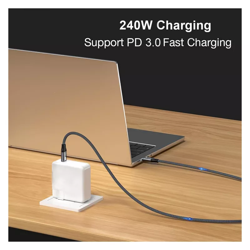 EQUIP USB4 Gen 2x2 C–C-kabel 3,0m, PD 100W, 4K/60Hz, 20Gbps, zwart